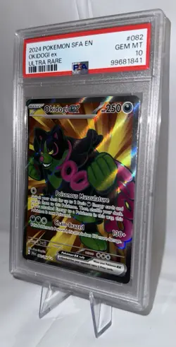 2024 Pokemon SFA EN Okidogi ex #082 - Ultra Rare - PSA 10 GEM MT - Image 3
