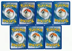 7x Squirtle Vintage Lot 68/82 63/102 63/100 96/127 - Pokemon (NM/LP/MP) - Image 2