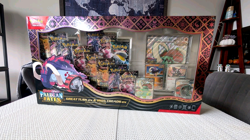 Pokemon TCG Paldean Fates Great Tusk Iron Threads Ex Premium Collection - Image 1