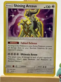 Pokemon TCG Shining Arceus Shiny Holo Rare Shining Legends 57/73 NM - Image 2