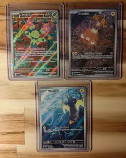 Pokemon TCG Lot Of 3 Illustration Rares from Scarlet & Violet Sets - NM - Image 1
