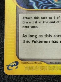 Weakness Guard 141/147 (Bubble Charmander) - Vintage Pokemon TCG: Aquapolis - MP - Image 5