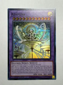 Yugioh Azamina Super Rare ALIN - Image 1