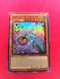 Yugioh Asian-English Diabellze the White Witch ALIN-AE012 Ultra Rare - Image 1