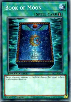 Book of Moon #SBC1-ENI28 Yugioh Near Mint or Better - Image 1