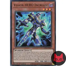 Yugioh Vision HERO Increase GFP2-EN057 Ultra Rare 1st Edition NM - Image 1