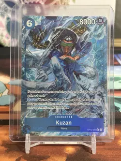 Kuzan OP12-043 R Parallel Legacy of the Master One Piece Card Game Alt - Image 1