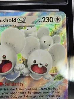 CGC 10 Maushold EX Holo SV04 155/182 Paradox Rift Pokemon Card English Graded - Image 4
