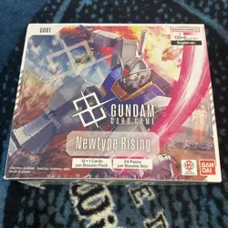 GUNDAM CARD GAME: Newtype Rising Booster Box GD01 BANDAI | English SEALED - Image 1
