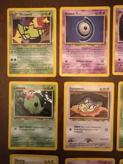 Neo Discovery Pokemon lot 27 cards No doubles non Holos Commons Uncommons - Image 3