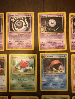 Neo Discovery Pokemon lot 27 cards No doubles non Holos Commons Uncommons - Image 5