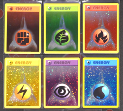 LP/NM Pokemon 6-Card HOLO ENERGY Set ENERGIZE YOUR GAME CYCLE 2002 League Promo - Image 1