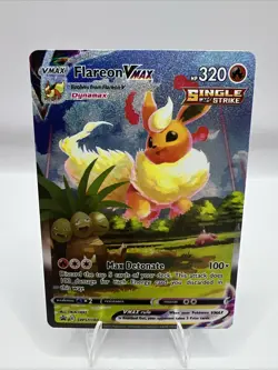 Flareon VMAX SWSH180 SWSH: Sword & Shield Promo Cards Holo - Image 1