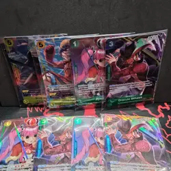 One Piece TCG Promo Lot Alternative Art Card English Edition Lot (8) Cards - Image 3