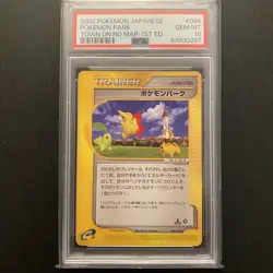 POKEMON PARK 088/092 | PSA 10 | Town on No Map Japanese Graded Pokemon Card - Image 1
