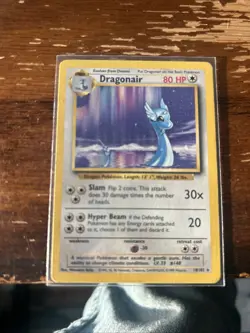 Dragonair Pokemon TCG Base Set Card 18/102 Dragonair - Image 1