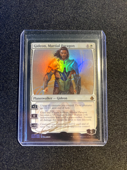 MTG FOIL Gideon, Martial Paragon Artist Proof - Amonkhet - Sketched - Daarken - Image 1