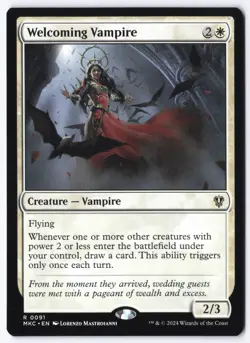 Welcoming Vampire R Commander: Murders at Karlov Manor 91 NM - Image 1