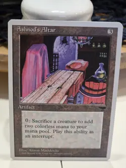 Ashnod's Altar Chronicles 1995 Vintage MTG Magic The Gathering Nrmt - Image 1