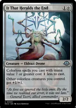 X 1 It That Heralds the End NM-M Modern Horizons 009 MTG Magic The Gathering - Image 1