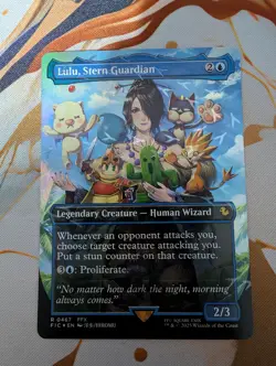 MTG - Lulu, Stern Guardian - Chocobo Track Foil - NM - Image 1