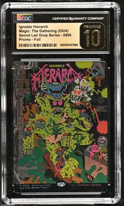 IGNOBLE HIERARCH Secret Lair Foil Rare CGC 10 Pristine MTG [Nostalgium] - Image 1