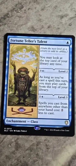 Fortune Teller's Talent Commander: Bloomburrow Regular Enchantment Rare MTG NM - Image 1