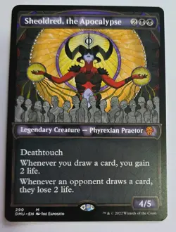 Sheoldred, the Apocalypse (Showcase) Dominaria United MTG NM - Image 1