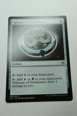MTG Talisman of Dominance x1- -Archenemy: Nicol Bolas-Lightly Played - Image 1