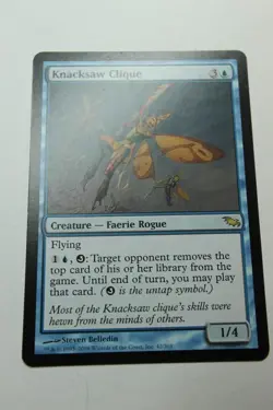 MTG Knacksaw Clique x1- -Shadowmoor-Lightly Played - Image 1