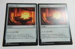 MTG Rakdos Signet x2- -Commander 2020-Lightly Played - Image 1