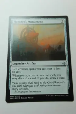 MTG Hazoret's Monument x1- -Dominaria United Commander-Lightly Played - Image 1