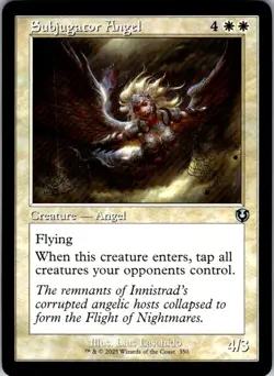 Magic | INR | Subjugator Angel (Retro Frame) | 350 | Normal | NM - Image 1
