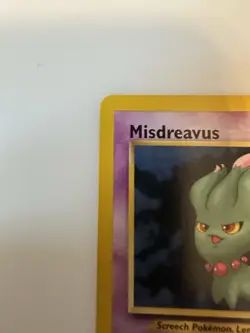 #39 Misdreavus WOTC Black Star Promo- Neo ghost-type Vintage Pokemon - Image 4