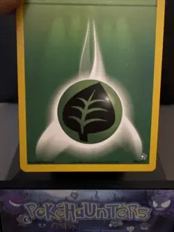 Pokemon Card Grass Energy 108/111 1st Edition Neo Genesis Non Holo Near Mint - Image 3