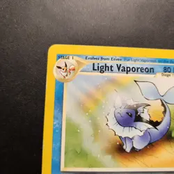 2002 Light Vaporeon 52/105 - Neo Destiny Non-Holo Uncommon - Pokemon TCG - LP - Image 5