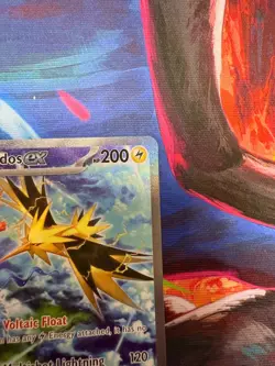 Zapdos ex 202/165 Sv: Scarlet & Violet 151 LP Pokemon TCG - Image 4