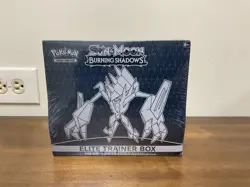Pokemon TCG Sun and Moon Burning Shadows ETB Elite Trainer Box New Sealed - Image 1