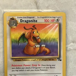 Pokemon TCG Dragonite Fossil 19/62 Regular Unlimited Rare NM - Image 4