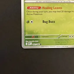 Swadloon 002/086 master Ball Reverse Holo Pokemon TCG White Flare English - Image 3
