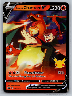 Lance's Charizard V SWSH133 SWSH: Sword & Shield Black Star Promo Pokemon TCG 02 - Image 1