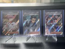 Pokemon TCG Prismatic Evolutions Full Art Trainer Lot Of 5 - Image 3