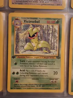 1999 Victreebel 30/64 Jungle Unlimited Non-Holo Rare Pokemon TCG HP - Image 1