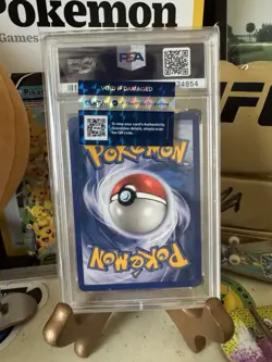 2006 POKEMON EX CRYSTAL GUARDIANS GOLD STAR #100 CELEBI-HOLO PSA 8 - Image 2