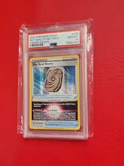 Crown Zenith Sky Seal Stone #143 Holo Rare Pokemon PSA Mint 10 Gem Mint POP. 9 - Image 1