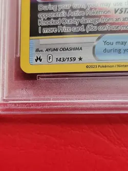Crown Zenith Sky Seal Stone #143 Holo Rare Pokemon PSA Mint 10 Gem Mint POP. 9 - Image 4