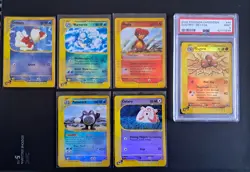 Lotto carte Pokemon Expedition set Reverse GD/NM - Image 1