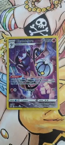 Carte Pokemon - Chandelure TG04/TG30 - Trainer Gallery - Set Origine Perduta Eng - Image 1