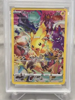 Pokemon Pikachu 160/159 Full Art Secret Rare Crown Zenith 2023 PSA 10 - Image 5