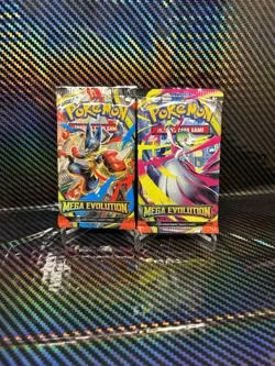 Pokemon Mega Evolution 3x Booster Packs English Sealed - Image 1